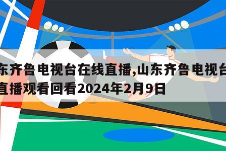 山东齐鲁电视台在线直播,山东齐鲁电视台在线直播观看回看2024年2月9日