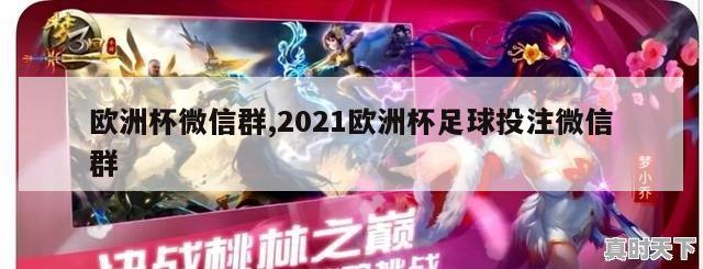 欧洲杯微信群,2021欧洲杯足球投注微信群