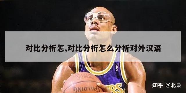 对比分析怎,对比分析怎么分析对外汉语